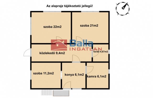 Penc - Evva Lajos utca:  85 m²-es családi ház   (34'900'000 ,- Ft)
