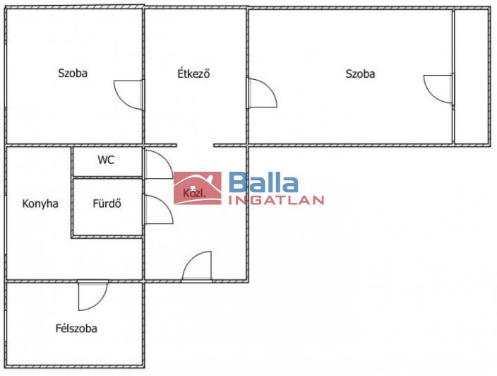 Eladó 60 m²-estársasházi lakás IV. Kerület (Újpest) , Munkásotthon utca: 270'000 Ft