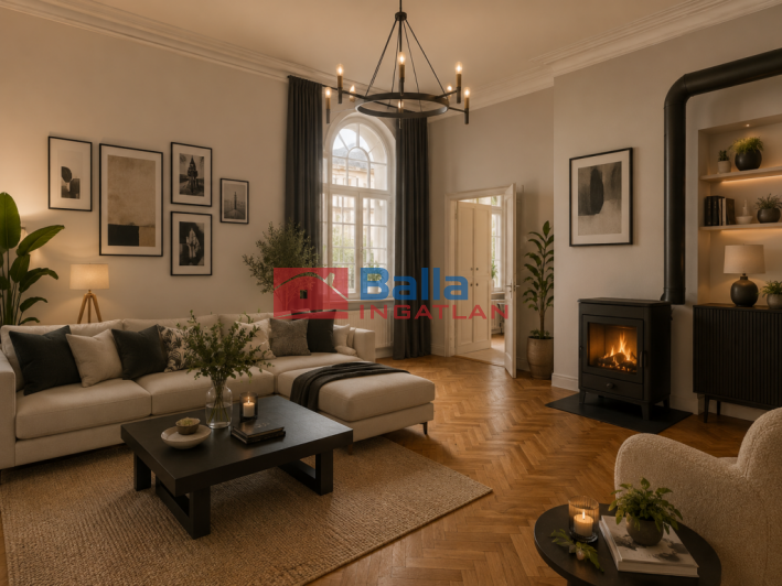 Eladó 49 m²-estársasházi lakás V. Kerület (Belváros) , Belgrád rakpart: 82'500'000 Ft