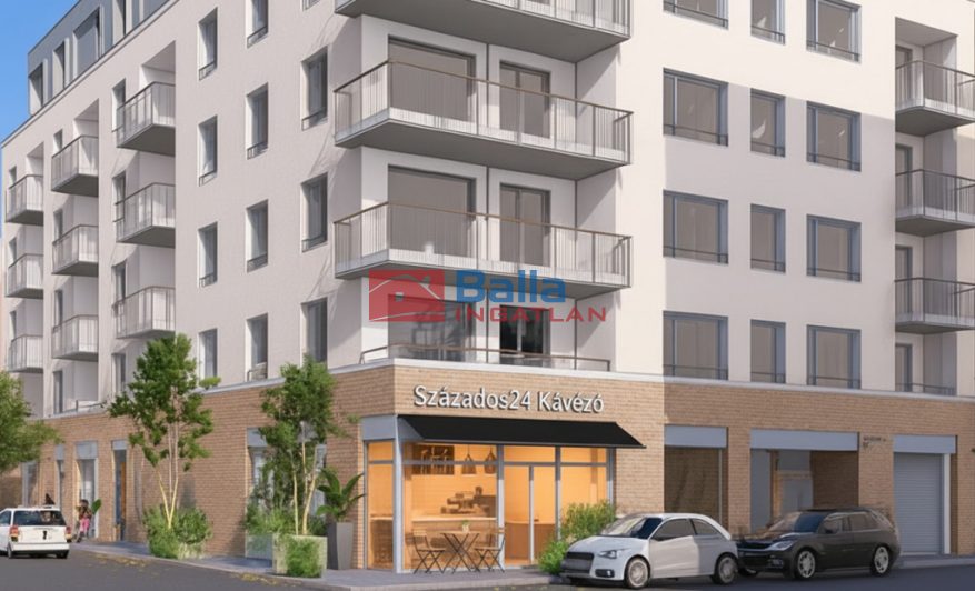 VIII. Kerület (Századosnegyed) - Százados út:  37 m&sup2;-es társasházi lakás   (72'920'000 ,- Ft)