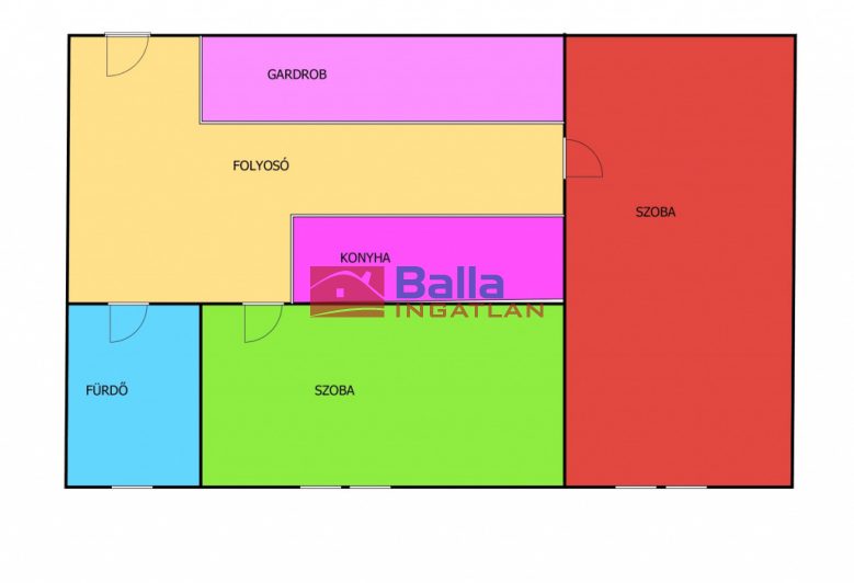 X. Kerület (József A. ltp. közelében) - Zágrábi utca:  42 m&sup2;-es társasházi lakás   (180'000 ,- Ft)