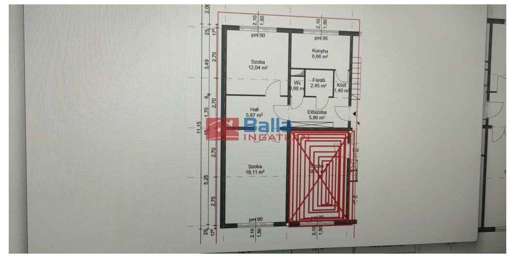 X. Kerület (Óhegy) - Mádi utca:  53 m&sup2;-es társasházi lakás   (59'990'000 ,- Ft)