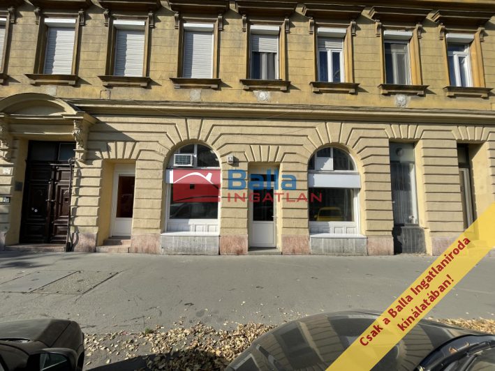 XIII. Kerület (Angyalföld) - Váci út:  329 m&sup2;-es üzlethelyiség utcai bejárattal   (109'000'000 ,- Ft)