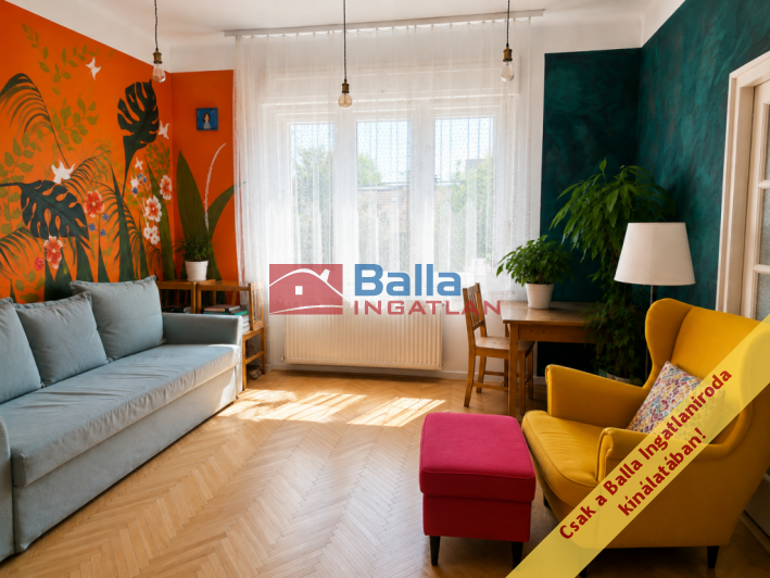 Eladó 54 m²-estársasházi lakás XIV. Kerület (Alsórákos) , Szugló utca: 59'990'000 Ft