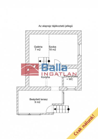 XIX. Kerület (Központ) - Ady Endre út:  33 m&sup2;-es társasházi lakás   (29'900'000 ,- Ft)