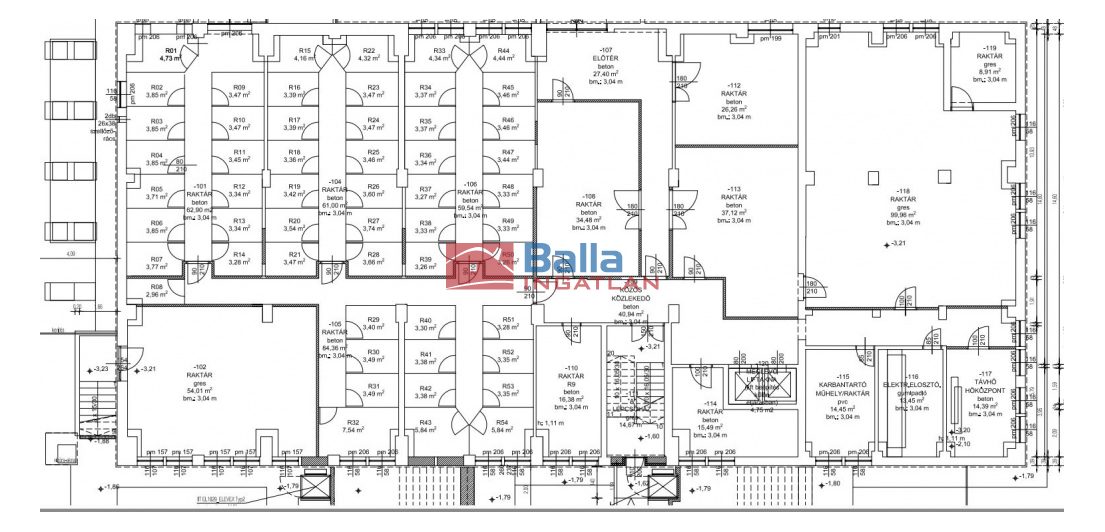 XV. Kerület (Újpalota) - Késmárk utca:  98 m&sup2;-es egyéb vendéglátó egység   (492'000 ,- Ft)