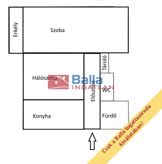 Eladó 46 m²-estársasházi lakás XVI. Kerület (Rákosszentmihály) , Szalmarózsa utca: 60'500'000 Ft