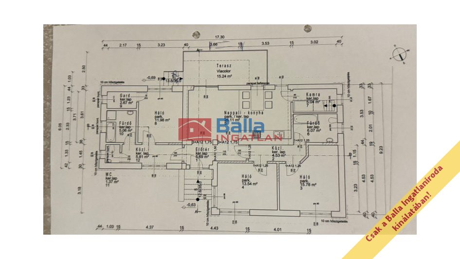 XVII. Kerület (Rákoshegy) - Báthory utca:  104 m&sup2;-es családi ház   (129'000'000 ,- Ft)