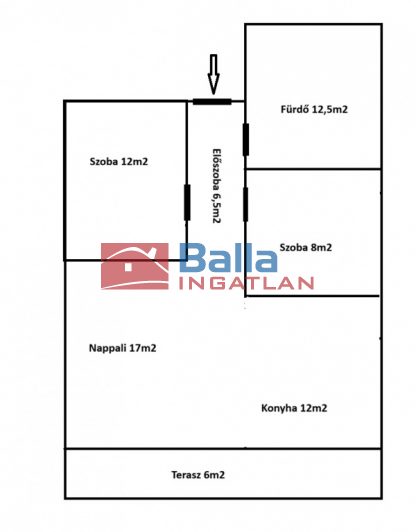 Eladó 76 m²-estársasházi lakás XVII. Kerület (Rákoshegy) , Ilex környékén lévő utca: 84'300'000 Ft
