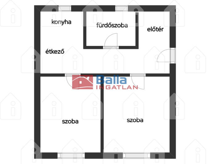 Eladó 61 m²-escsaládi ház XVIII. Kerület (Bélatelep) , Csendes mellékutcában: 67'200'000 Ft