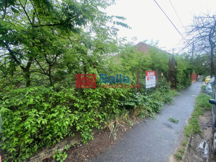 XVIII. Kerület (Miklóstelep) - Szemere Miklós utca:  730 m&sup2;-es telek   (85'000'000 ,- Ft)