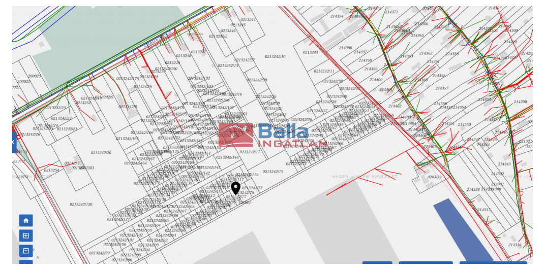 Eladó 447 m²-estelek XXI. Kerület (Háros) , VÍZMŰVEK utca: 4'900'000 Ft