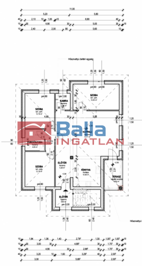 Eladó 110 m²-esikerház XXII. Kerület (Nagytétény) , Nagytétényi úti ALDI utca: 138'000'000 Ft