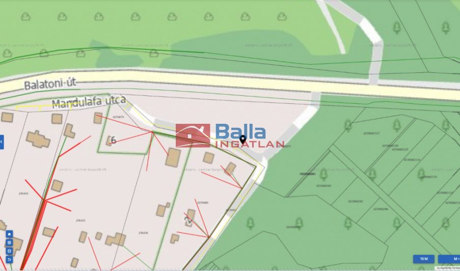 XXII. Kerület (Nagytétény Óhegy) - Mandulafa utca:  3589 m&sup2;-es telek   (17'000'000 ,- Ft)