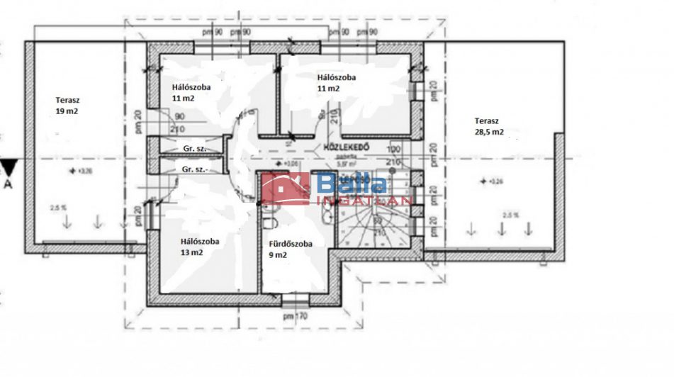 XXIII. Kerület (Apostolhegy) - Karmazsin utca:  160 m&sup2;-es családi ház   (234'990'000 ,- Ft)