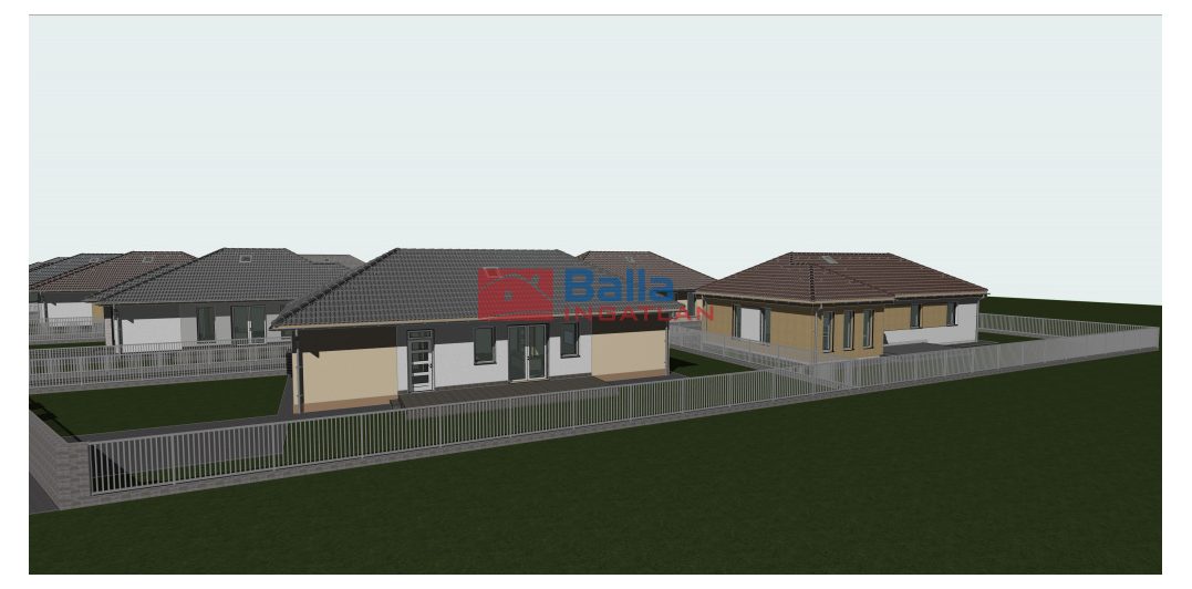 Kiskunlacháza - Hársfa utca:  100 m&sup2;-es ikerház   (75'000'000 ,- Ft)