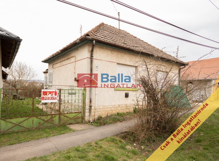 Eladó 81 m²-escsaládi ház Nézsa, Kossuth út: 27'000'000 Ft