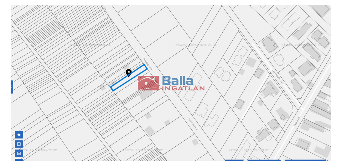 Eladó 358 m²-estelek Szigetszentmiklós, FELSŐ TAG utca: 6'500'000 Ft