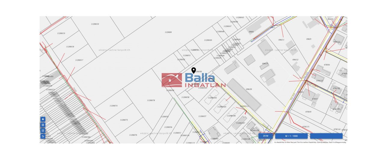 Szigetszentmiklós - LEVENDULA utca:  2341 m&sup2;-es telek   (59'000'000 ,- Ft)