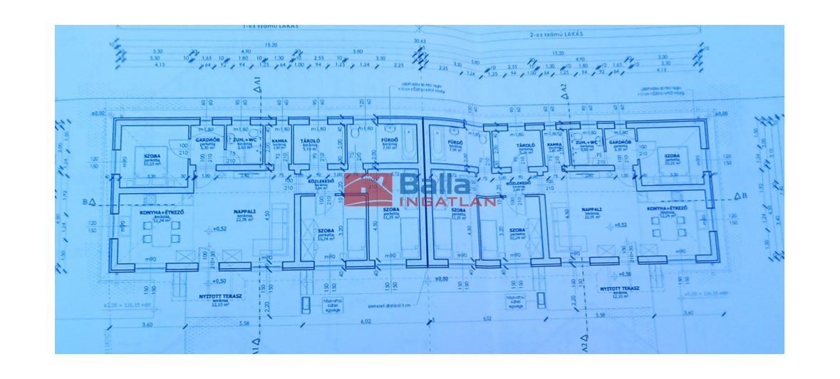 Eladó 91 m²-esikerház Üllő, Központhoz közel: 89'900'000 Ft
