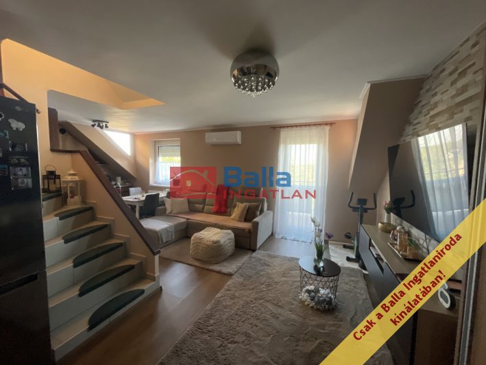 Eladó 75 m²-estársasházi lakás Velence, Babák rózskertje utca: 75'000'000 Ft