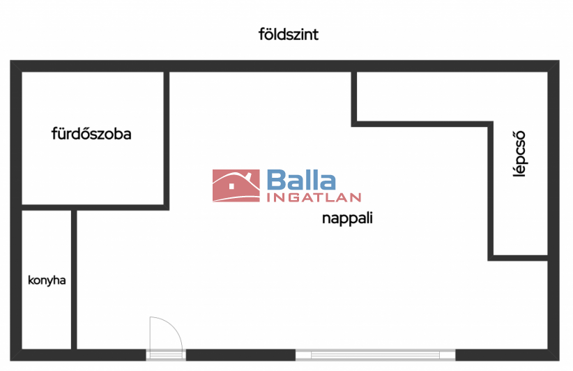 Dunaharaszti - Petőfi telep:  40 m&sup2;-es házrész   (250'000 ,- Ft)