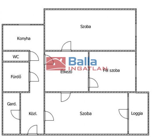 IV. Kerület (Újpest) - Berda József utca:  71 m²-es társasházi lakás   (56'900'000 ,- Ft)