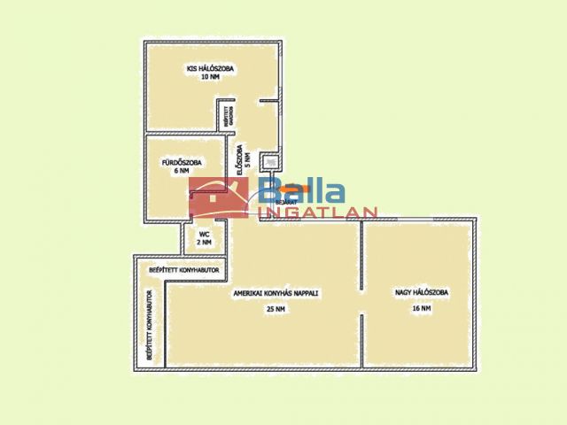 XII. Kerület (Krisztinaváros) - Greguss utca:  64 m²-es társasházi lakás   (113'000'000 ,- Ft)