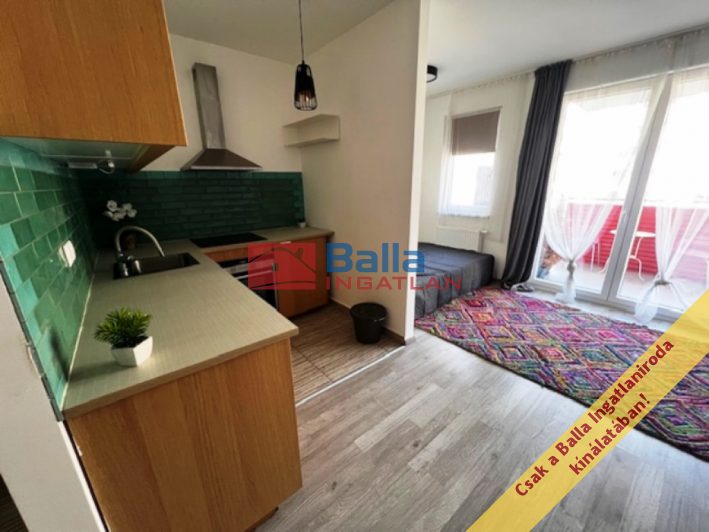 XIII. Kerület (Lőportár dűlő) - Hősők teréhez közel az Smart Apartmanházban:  29 m&sup2;-es társasházi lakás   (62'900'000 ,- Ft)