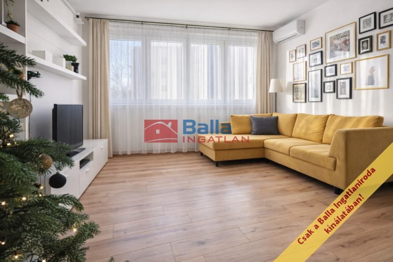 XIV. Kerület (Füredi lakótelep) - Másfélszobás lakás eladó a Füredin!:  46 m&sup2;-es társasházi lakás   (59'900'000 ,- Ft)