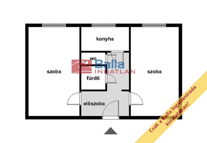 XIV. Kerület (Füredi lakótelep) - Tihany utca:  50 m²-es társasházi lakás   (69'900'000 ,- Ft)
