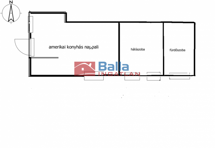 XIV. Kerület (Herminamező) - Hungária krt. közelében:  43 m²-es társasházi lakás   (41'500'000 ,- Ft)