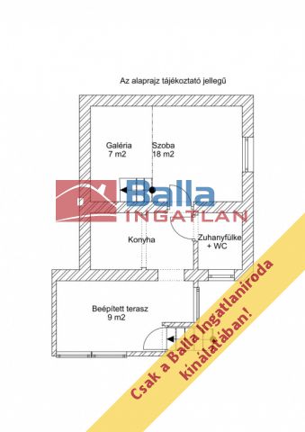 XIX. Kerület (Központ) - Ady Endre út:  33 m²-es társasházi lakás   (31'900'000 ,- Ft)