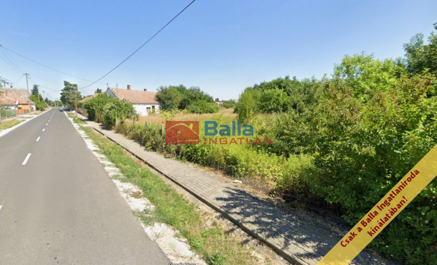 Dabronc - Kossuth utca:  2419 m&sup2;-es telek   (39'900'000 ,- Ft)