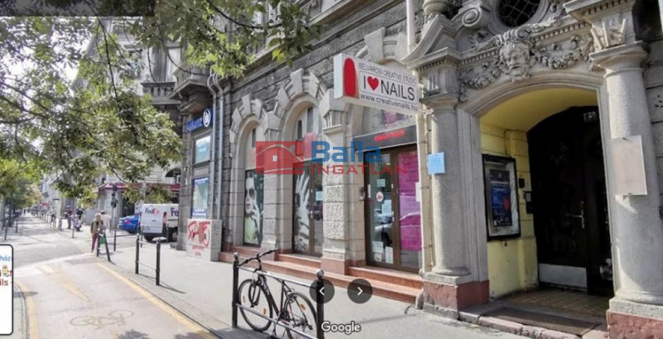 V. Kerület (Belváros) - Bajcsy Zsilinszky út:  294 m²-es üzlethelyiség utcai bejárattal