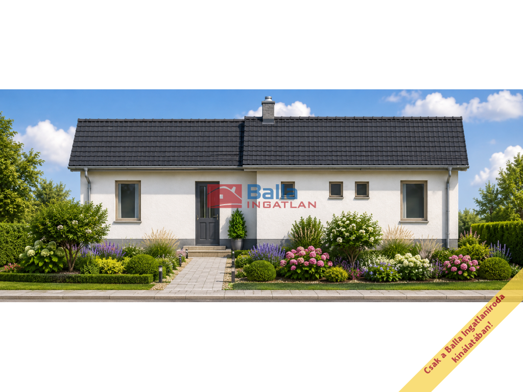 Tiszakécske, Darázs utca, 50 m²-es, üdülő, 2 szobás, új építésű állapotú