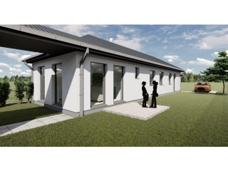 Eladó 41 m²-estársasházi lakás Albertirsa, Új építésű: 41'800'000 Ft