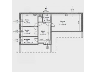 Eladó 53 m²-estársasházi lakás IV. Kerület (Újpest) , Deák Ferenc utca: 59'900'000 Ft
