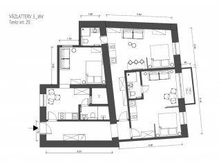 Eladó 101 m²-estársasházi lakás VI. Kerület (Terézváros) , Teréz körút: 189'000'000 Ft