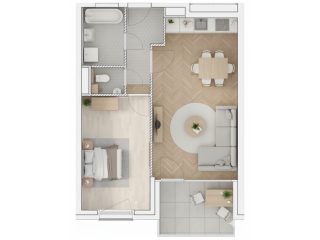 Eladó 52 m²-estársasházi lakás VIII. Kerület (Századosnegyed) , Százados út: 88'230'000 Ft