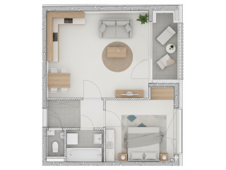 Eladó 50 m²-estársasházi lakás VIII. Kerület (Századosnegyed) , Százados út: 84'090'000 Ft