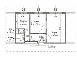 Eladó 48 m²-estársasházi lakás XI. Kerület (Albertfalva) , Albertfalván: 82'000'000 Ft