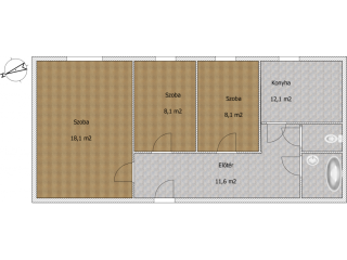 Eladó 59 m²-estársasházi lakás XIX. Kerület (Lakótelep) , Nagysándor J utca: 53'900'000 Ft