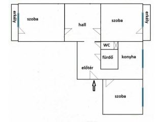 Eladó 70 m²-estársasházi lakás XV. Kerület (Újpalota) , Páskomliget utca: 65'000'000 Ft