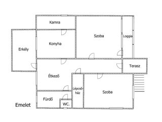 Eladó 160 m²-escsaládi ház Érd (Érdliget) , Érdligeti utca: 79'800'000 Ft