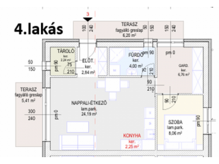 Eladó 50 m²-estársasházi lakás Halászi, Géza fejedelem utca: 53'600'000 Ft
