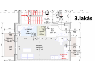 Eladó 40 m²-estársasházi lakás Hatvan, Géza fejedelem utca: 42'000'000 Ft