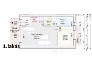 Eladó 39 m²-estársasházi lakás Hatvan, Géza fejedelem utca: 42'600'000 Ft