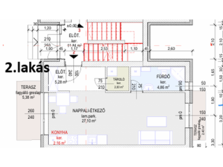 Eladó 42 m²-estársasházi lakás Hatvan, Géza fejedelem utca: 43'600'000 Ft