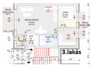 Eladó 50 m²-estársasházi lakás Hatvan, Géza fejedelem utca: 53'600'000 Ft